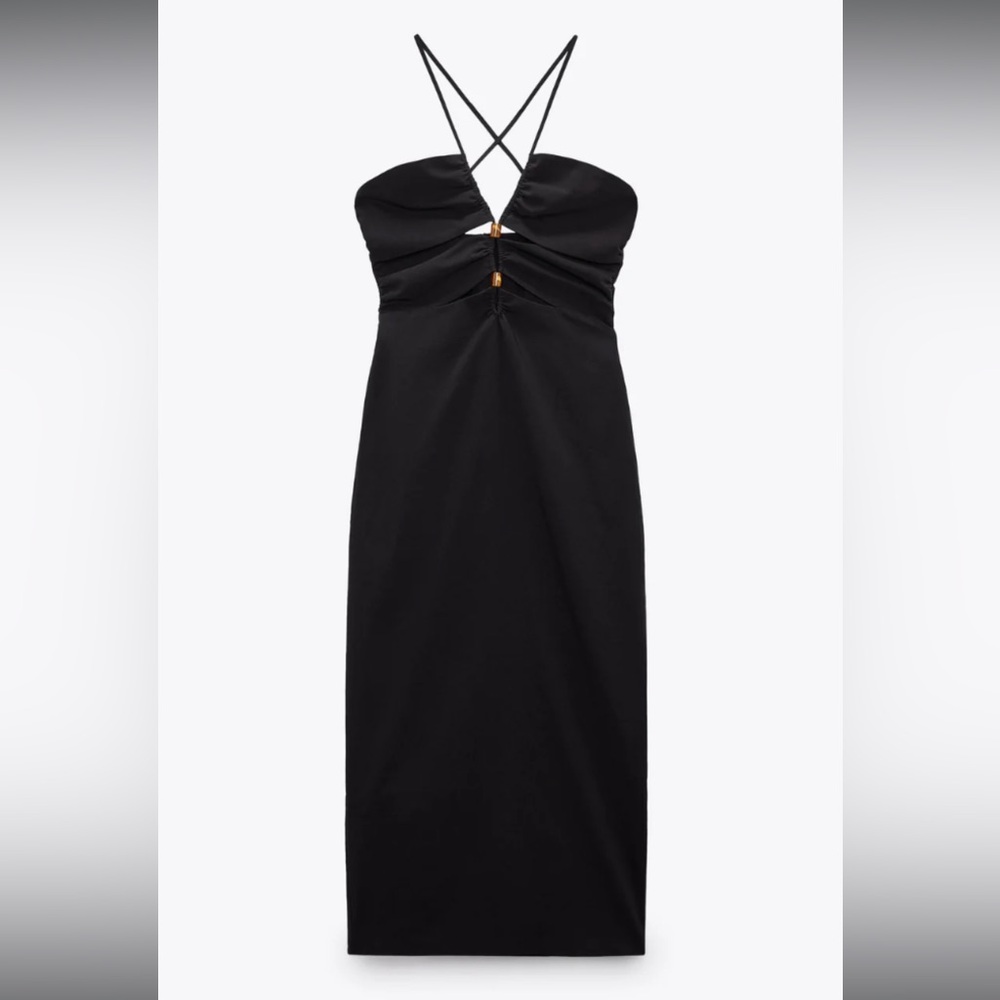 Zara Cut Out Dress size XS - Picture 5 of 7